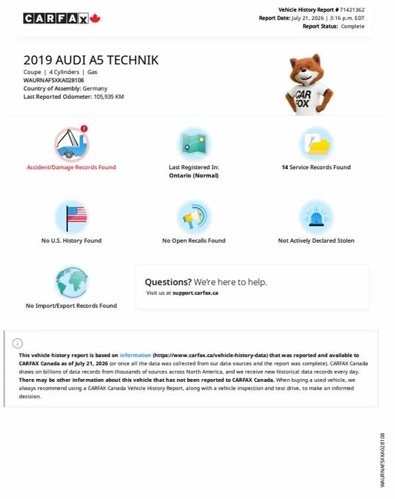 2019 Audi B9 A5 - Image 3 of 3