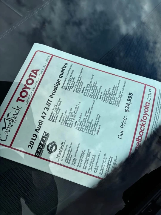 2019 Audi C8 A7 - Image 3 of 3