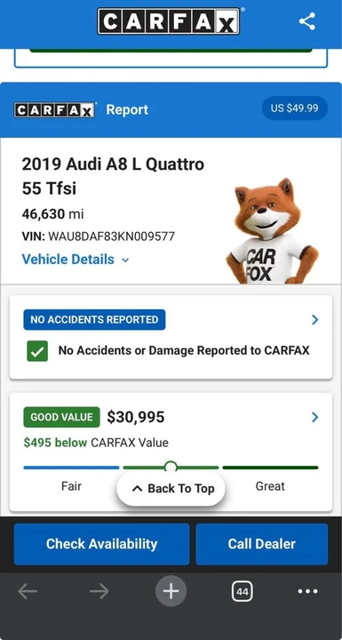 2019 Audi D5 A8 - Image 12 of 14