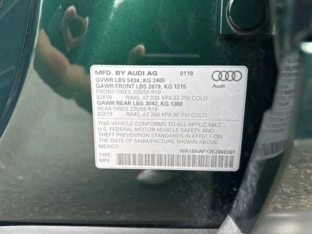 2019 Audi FY Q5 - Image 16 of 20