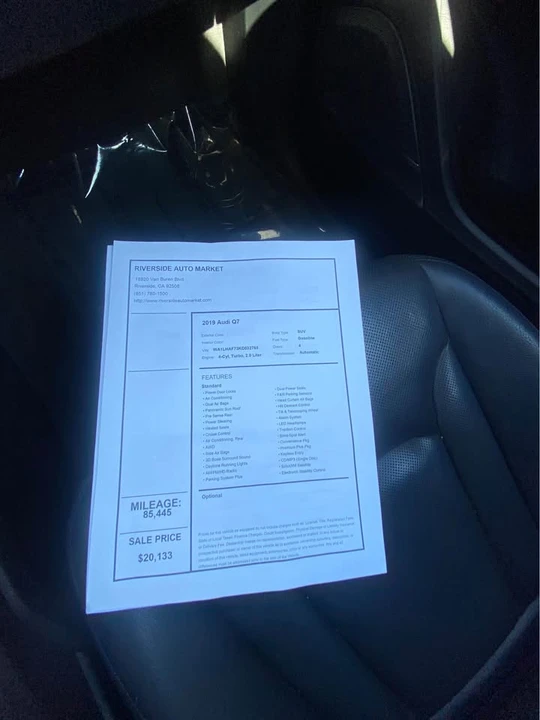 2019 Audi 4M Q7 - Image 5 of 20
