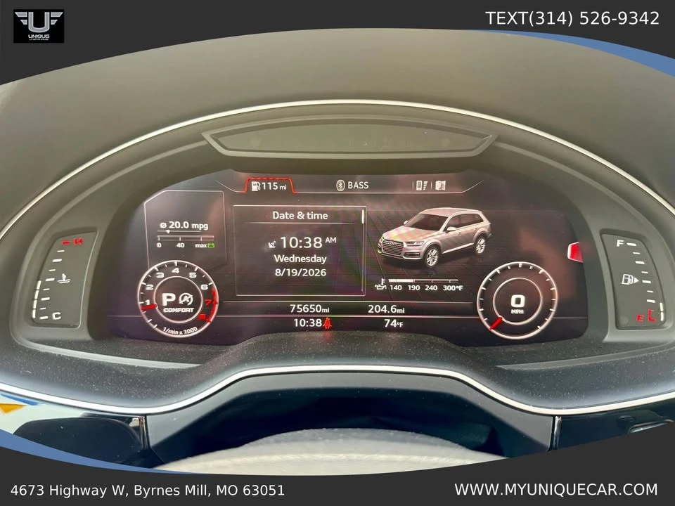 2019 Audi 4M Q7 - Image 13 of 19