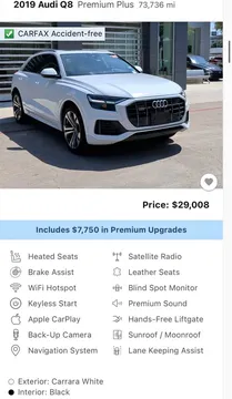 2019 Audi Q8 Premium Plus