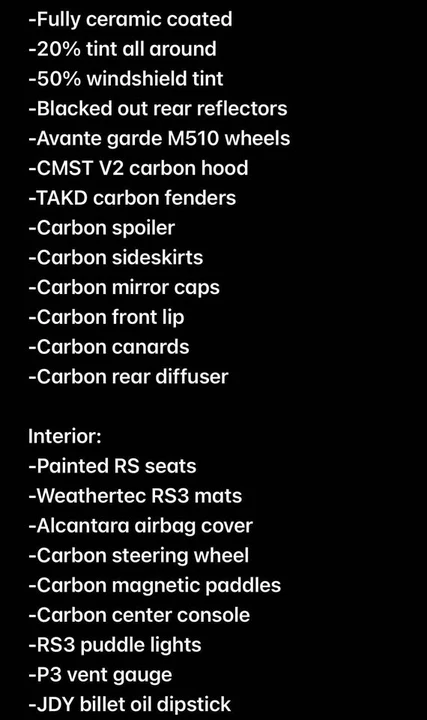 2019 Audi 8V RS3 - Image 9 of 11