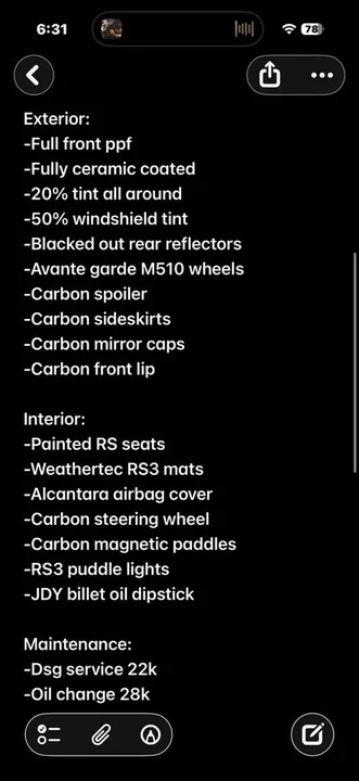 2019 Audi 8V RS3 - Image 12 of 13