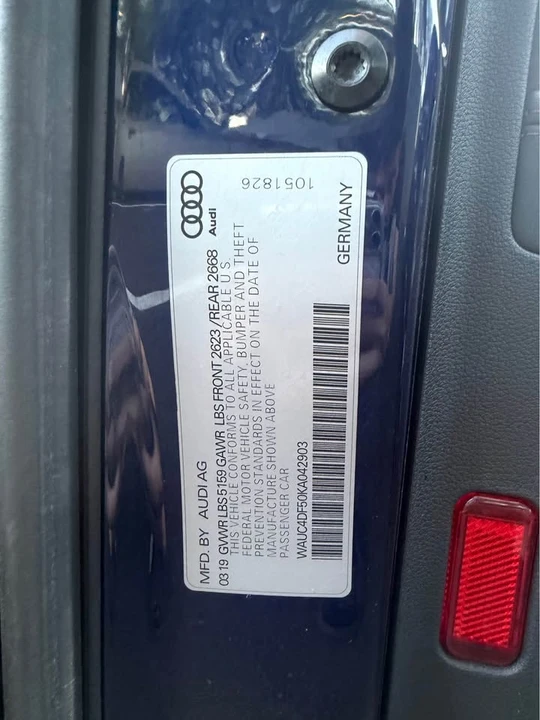 2019 Audi B9 S5 - Image 15 of 15