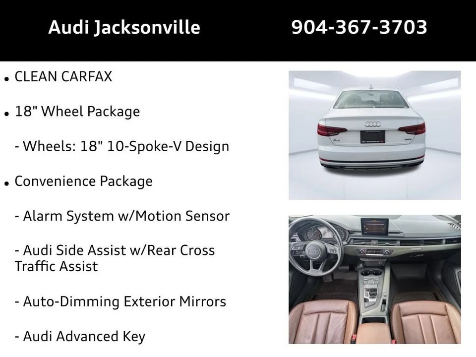 2019 Audi B9 A4 - Image 9 of 20