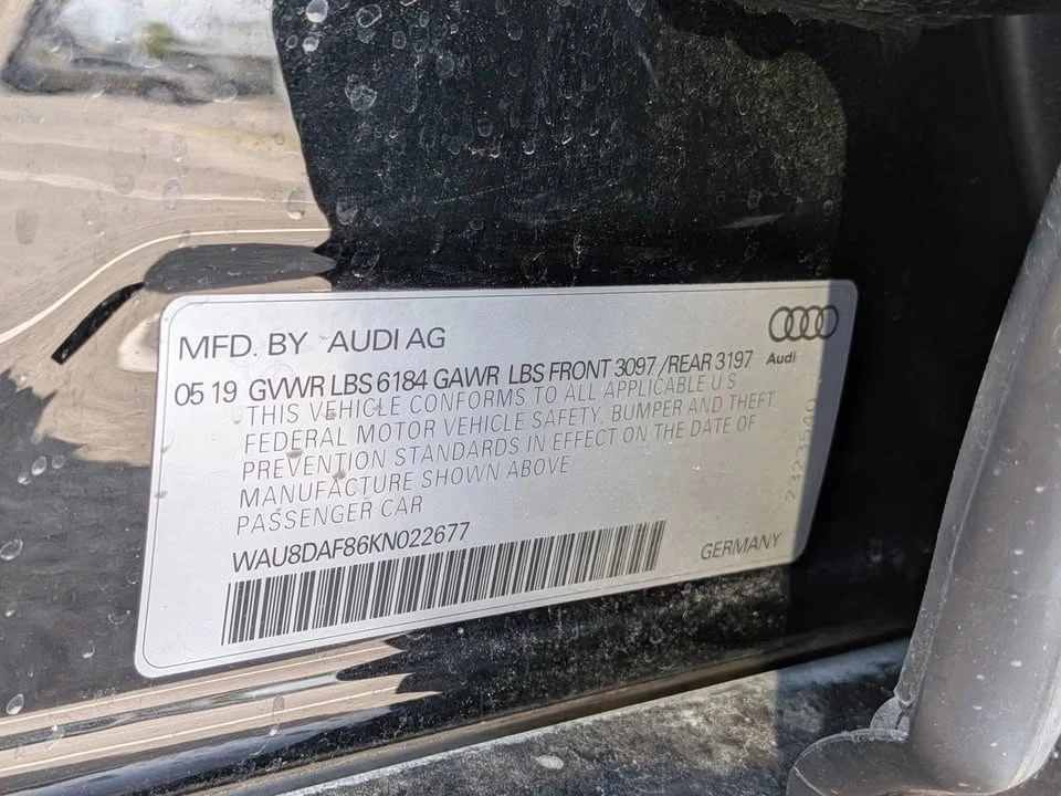 2019 Audi D5 A8 - Image 17 of 17