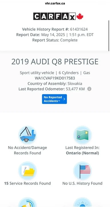 2019 Audi Q8 - Image 3 of 12