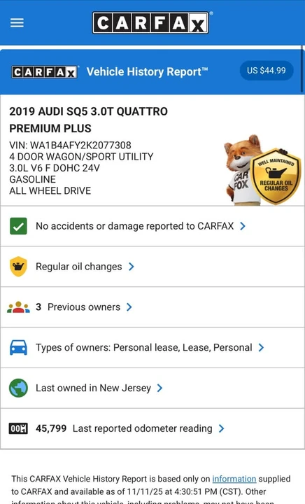 2019 Audi FY SQ5 - Image 8 of 8