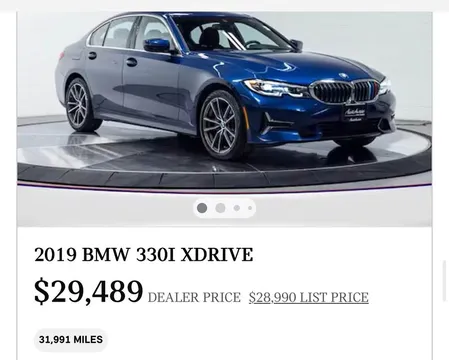 2019 BMW 330i