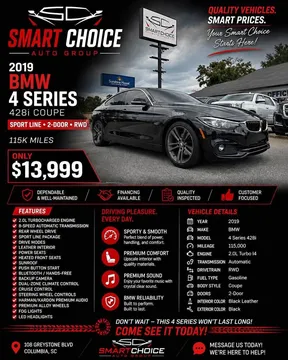 2019 BMW 430i xDrive Convertible