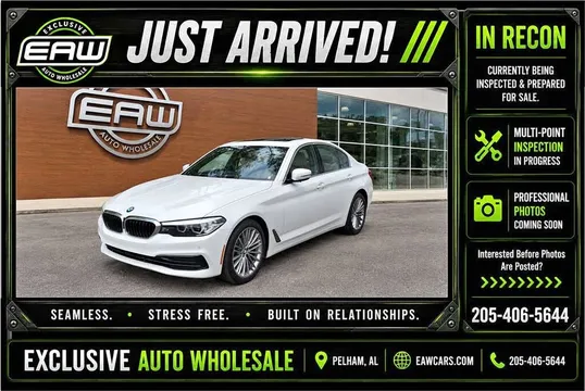 2019 BMW 5 Series 540i Sedan RWD