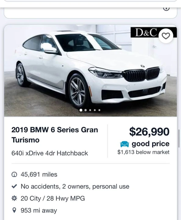 2019 BMW G32 6 Series - Image 17 of 20