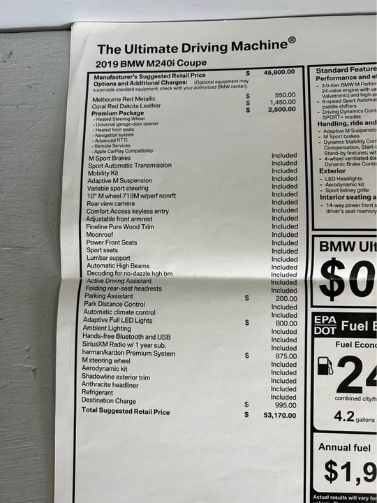 2019 BMW - Image 7 of 8