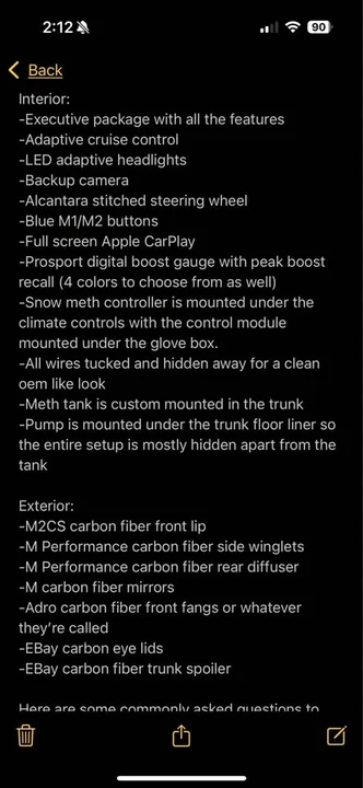 2019 BMW F87 M2 - Image 11 of 13