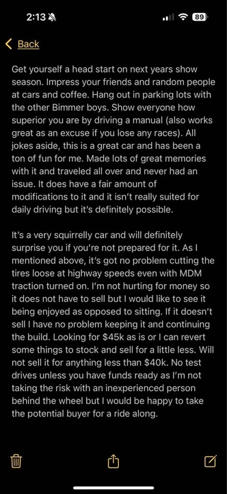 2019 BMW F87 M2 - Image 13 of 13