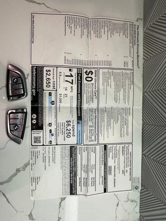 2019 BMW F90 M5 - Image 4 of 25