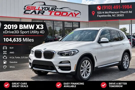 2019 BMW X3 xDrive30i