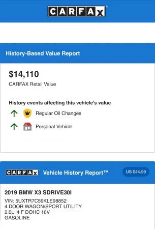 2019 BMW G01 X3 - Image 20 of 21