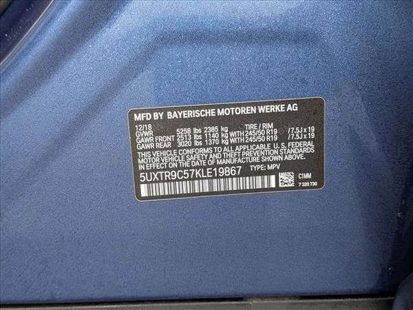 2019 BMW G01 X3 - Image 15 of 15