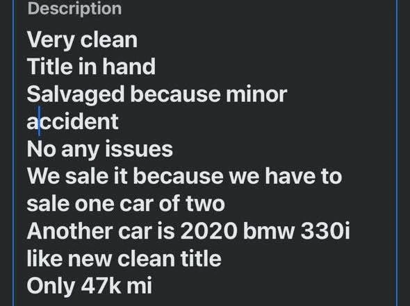 2019 BMW G01 X3 - Image 15 of 18