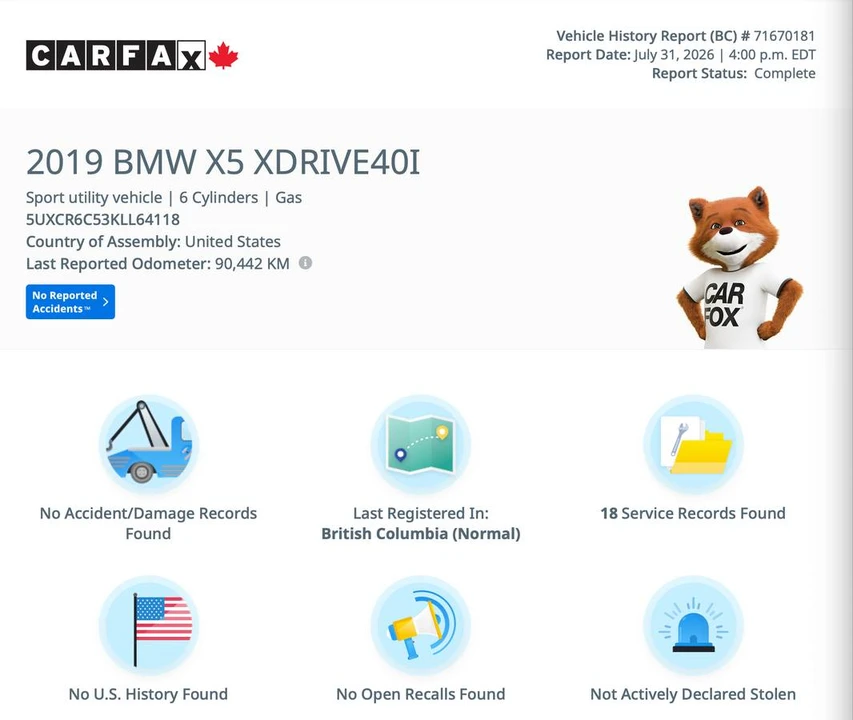 2019 BMW G05 X5 - Image 12 of 13