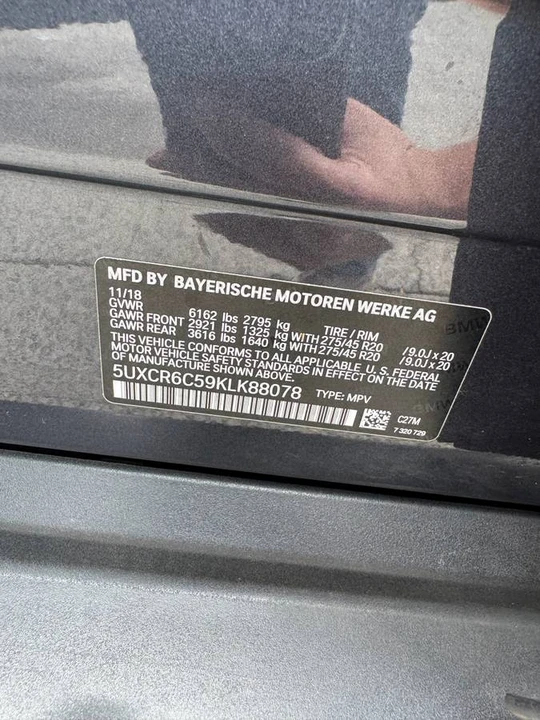 2019 BMW G05 X5 - Image 6 of 15