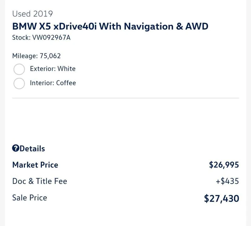 2019 BMW G05 X5 - Image 15 of 17