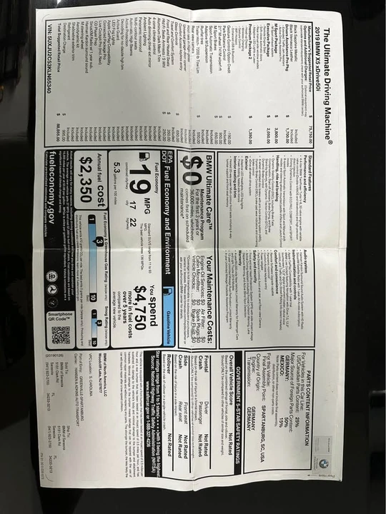 2019 BMW G05 X5 - Image 5 of 5