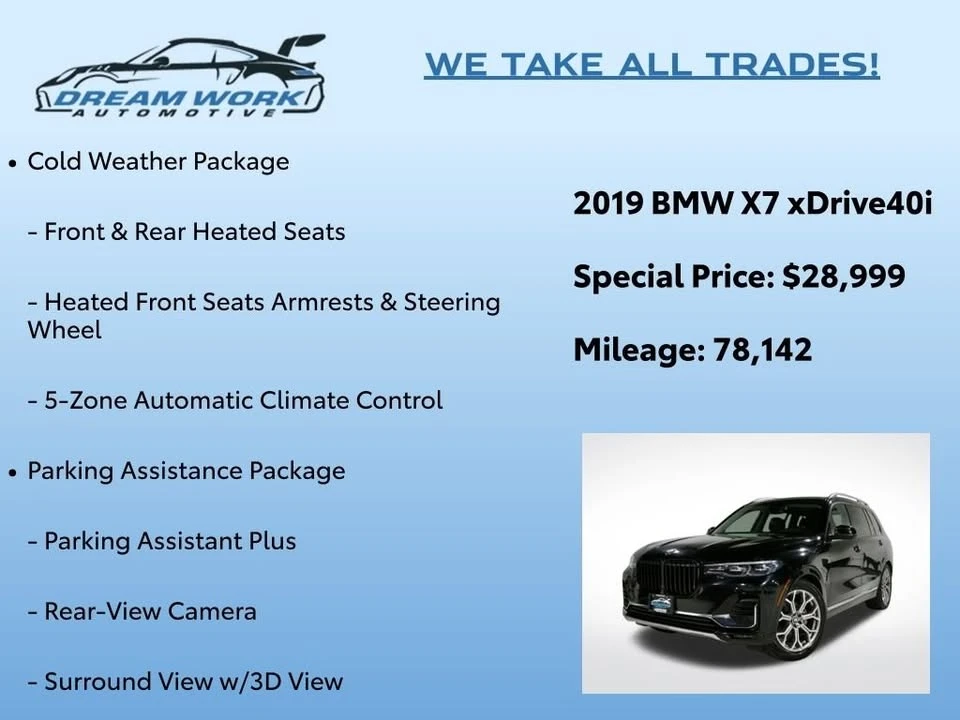 2019 BMW G07 X7 - Image 2 of 20