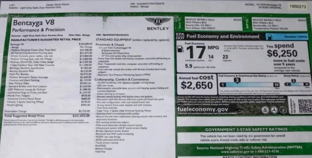 2019 Bentley Bentayga - Image 6 of 21