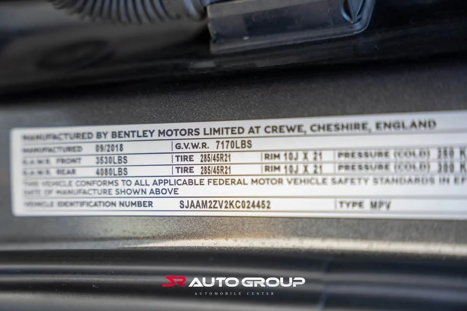 2019 Bentley Bentayga - Image 15 of 15