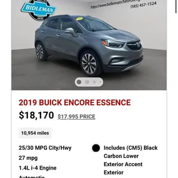 2019 Buick Encore Essence