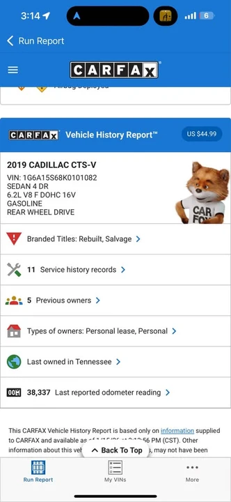 2019 Cadillac CTS 3rd Gen - Image 19 of 19