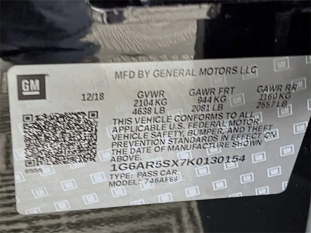 2019 Cadillac CTS 3rd Gen - Image 20 of 20