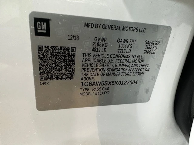 2019 Cadillac CTS 3rd Gen - Image 10 of 19