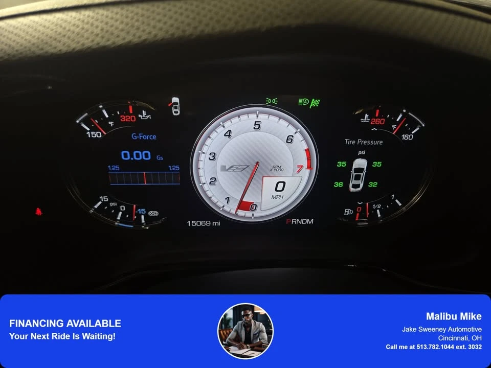 2019 Cadillac CTS-V 3rd Gen - Image 15 of 17