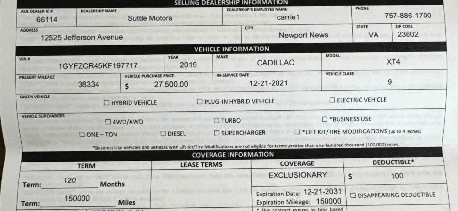 2019 Cadillac XT4 - Image 8 of 10