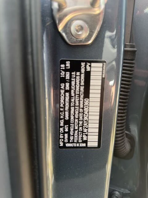 2019 Porsche 9Y0/9Y3 Cayenne Turbo - Image 16 of 21
