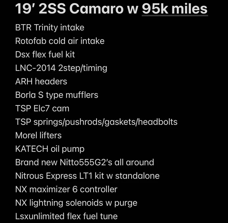 2019 Chevrolet Camaro SS 6th Gen - Image 15 of 15