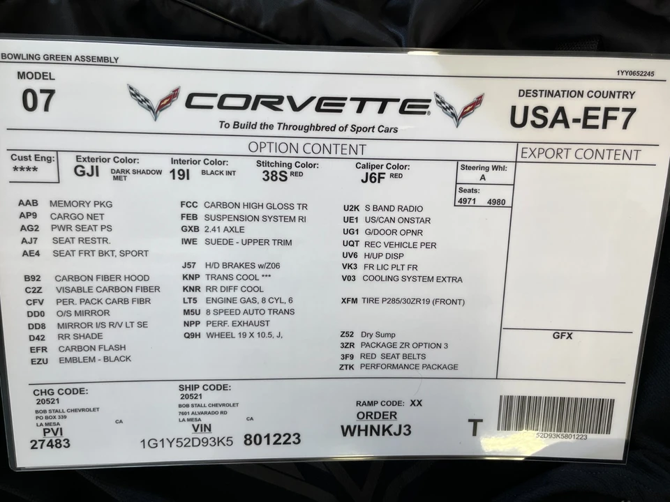 2019 Chevrolet Corvette C7 ZR1 - Image 18 of 31