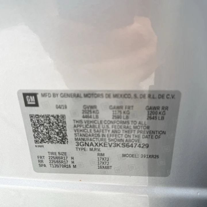 2019 Chevrolet Equinox - Image 15 of 15