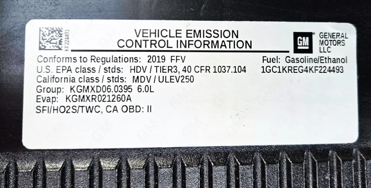 2019 Chevrolet Silverado Heavy Duty 3rd Gen - Image 20 of 21