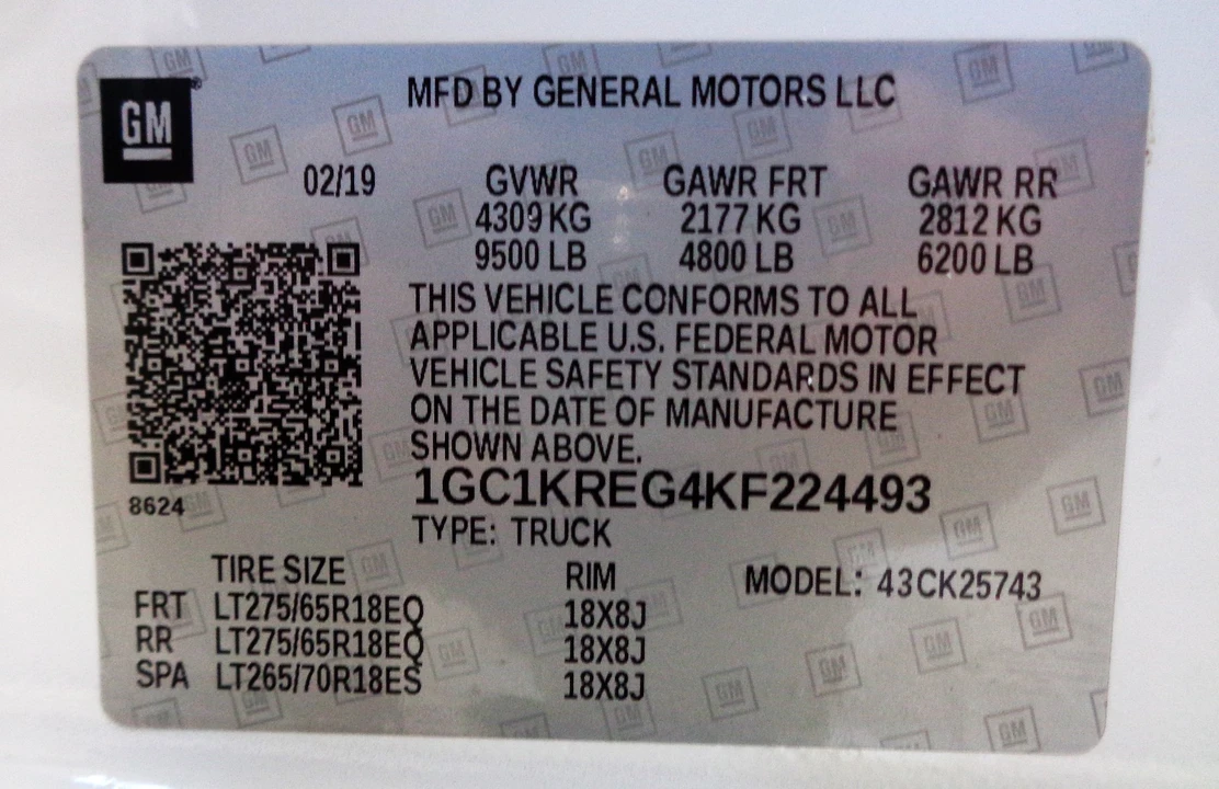 2019 Chevrolet Silverado Heavy Duty 3rd Gen - Image 18 of 21