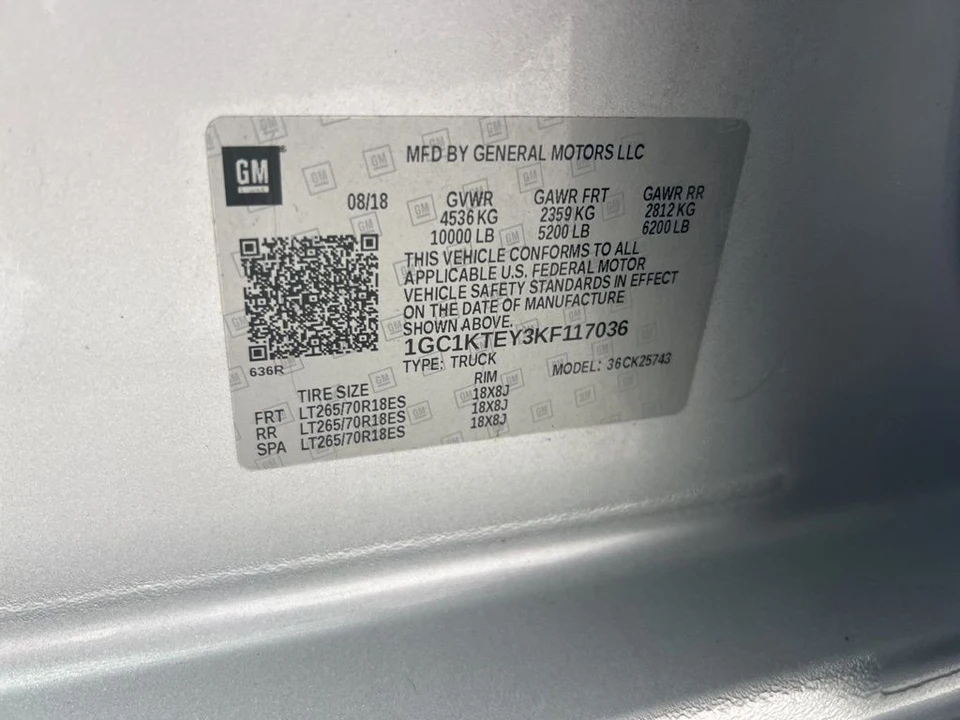 2019 Chevrolet Silverado Heavy Duty 3rd Gen - Image 27 of 27