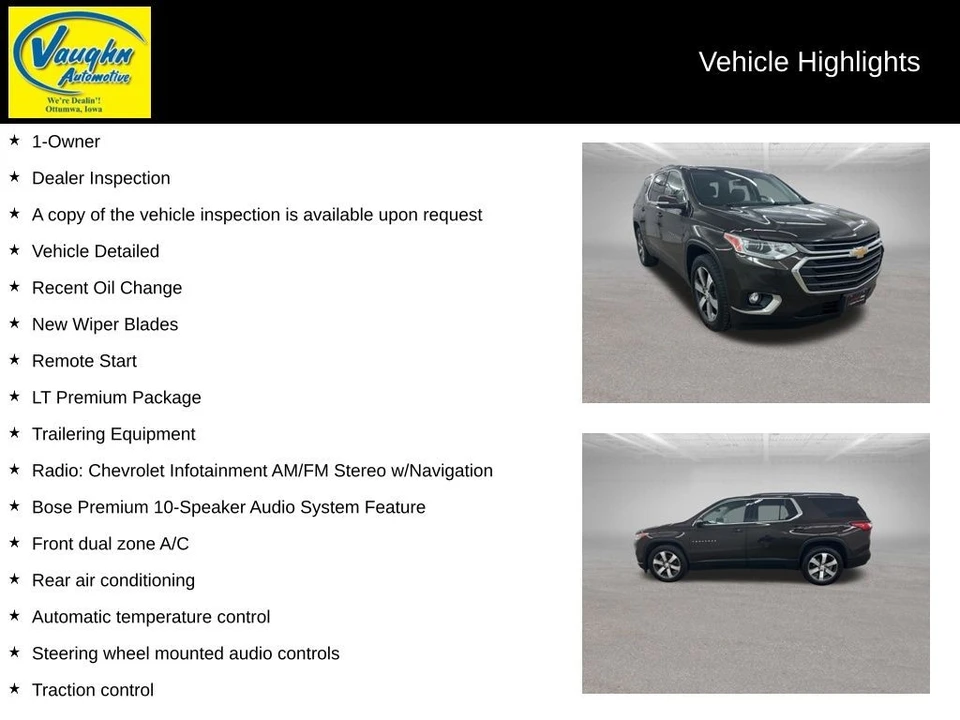 2019 Chevrolet Traverse - Image 2 of 12
