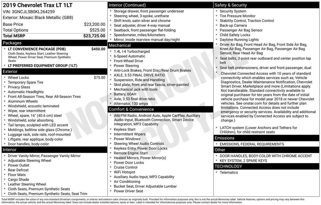 2019 Chevrolet Trax - Image 5 of 12