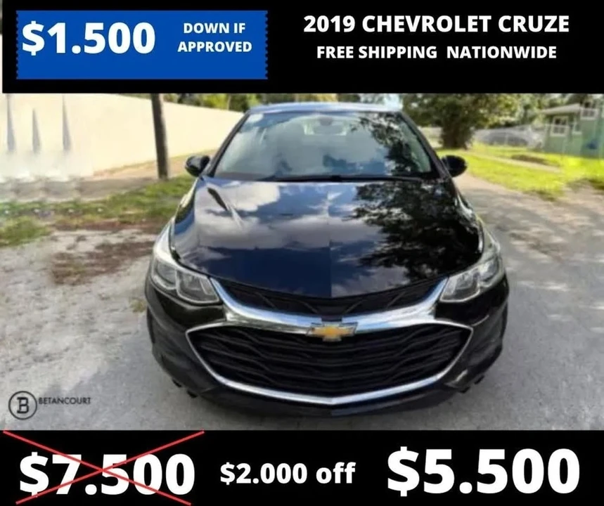 2019 Chevrolet Cruze - Image 2 of 20