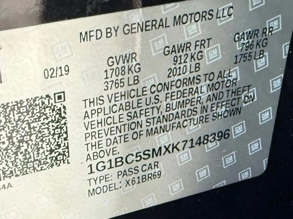 2019 Chevrolet Cruze - Image 17 of 20